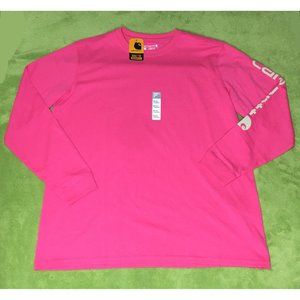 NWT Carhartt Loose Fit Long Sleeve Women's Size L(12-14)
